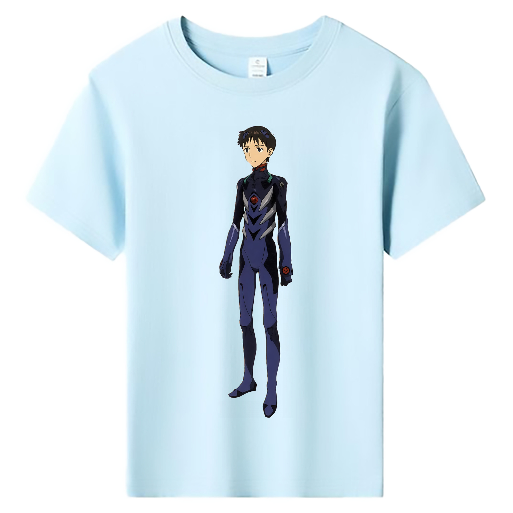 （画像用） EVA 新世紀エヴァンゲリオン 綿100％キッズTシャツ（フロントプリント）